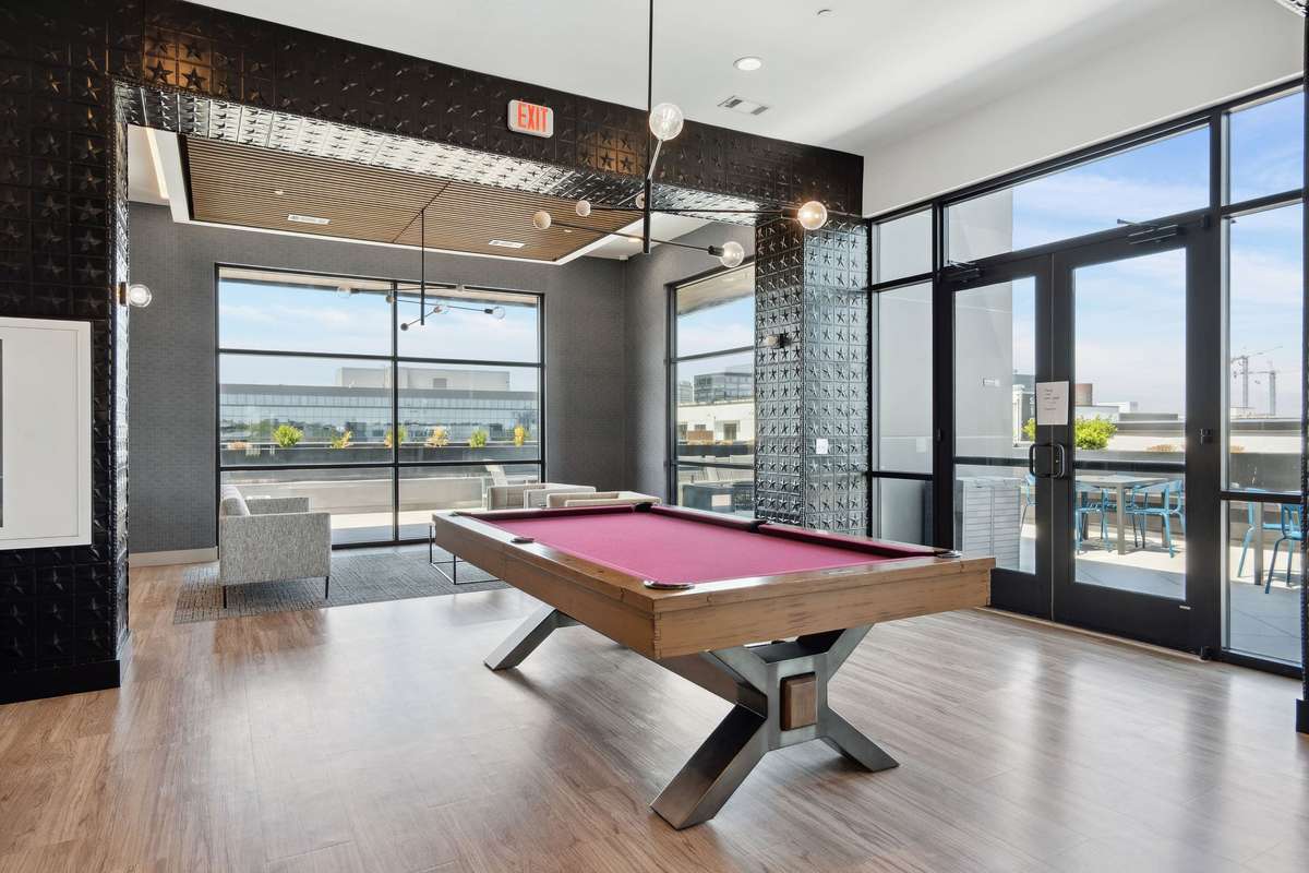 5th Floor amenity area for entertaining and relaxing with friends.