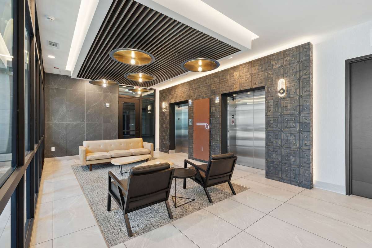 Ground level reception and lobby.