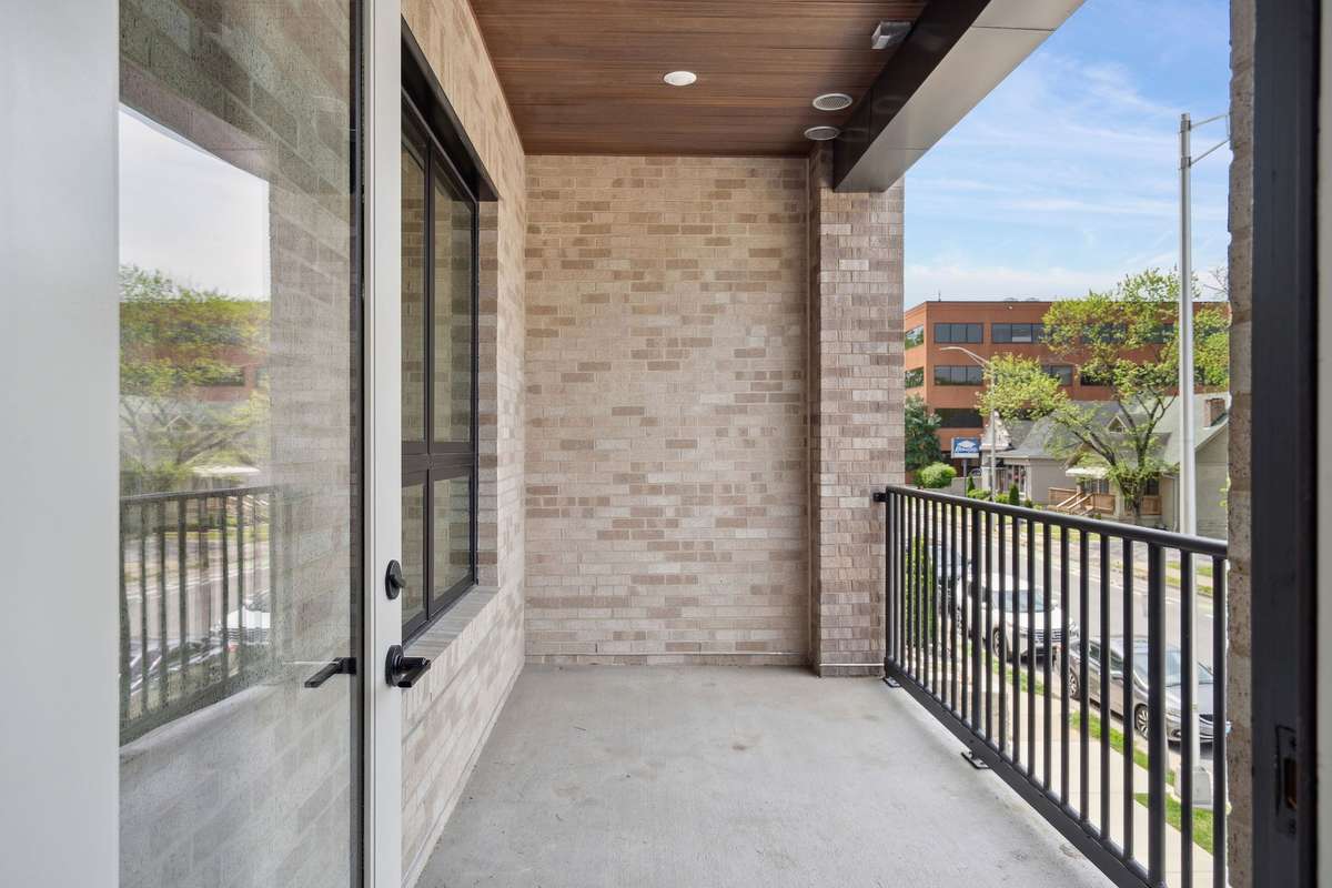 What a beautiful covered deck!