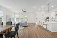 Pictures from a move in ready Corsair Floorplan