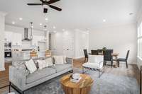 Pictures from a move in ready Corsair Floorplan