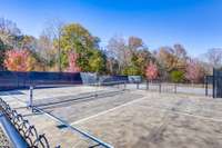 Tennis courts