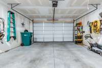 2 car attached garage