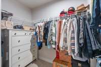 Walk-in Closet with plenty of room