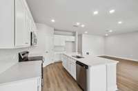 Images are of a completed home and are provided for illustrative purposes only. Actual features, finishes, and specifications may differ.