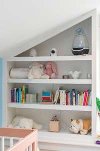 Built-in Bookcases in Bedroom #2