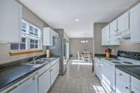 Kitchen 
Cabinets and counter space