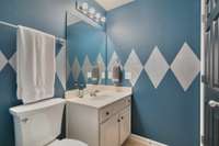 Bathroom has directly access to spare bedroom and bonus room