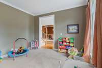 Another view of the front living/flex room that overlooks the front yard