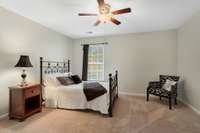 Three spare bedrooms upstairs.  This one has a great walk-in closet