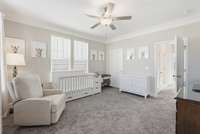 Secondary Bedroom (3rd Floor)
Generous guest bedroom with its own en-suite bath and walk-in closet—perfect for guests or a second suite.