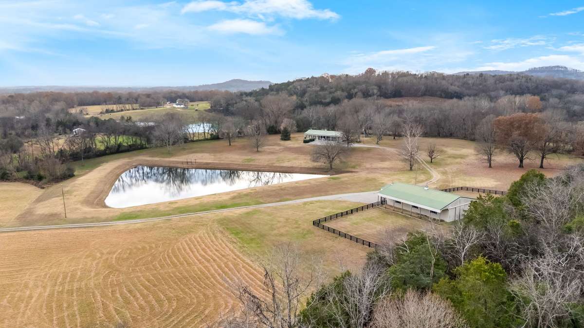 Overall View of Existing Residence and Barn