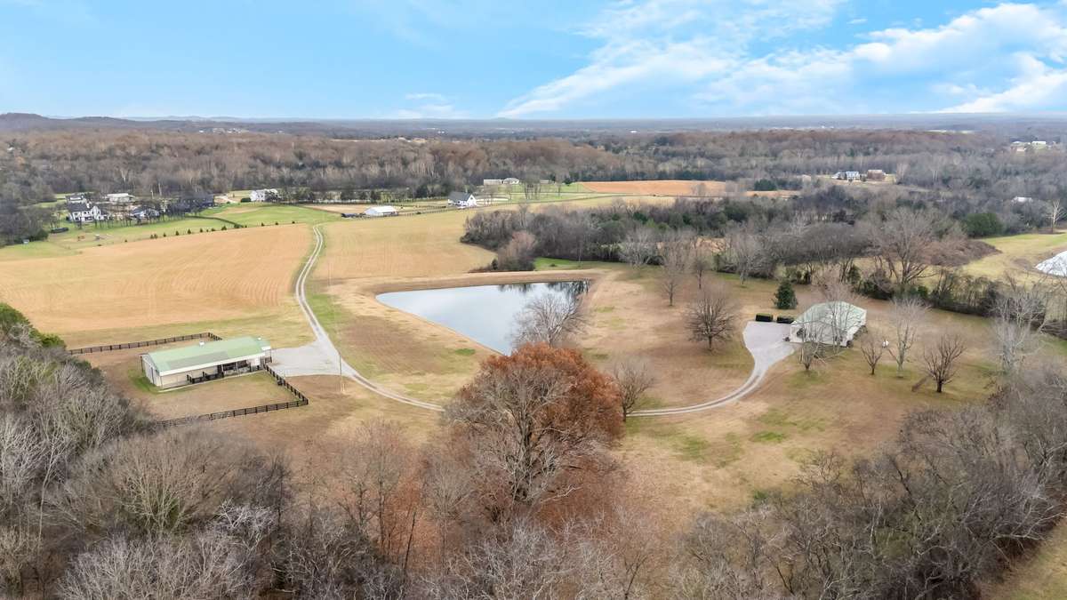 Overall View of Existing Residence and Barn