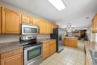 Equipped with all Stainless Steel appliances!