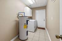 Laundry room includes filtration system!
