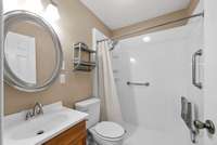 Guest bath 2 is stand up shower