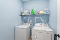 Washer and Dryer stay.