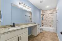 Master bath is 6x14.