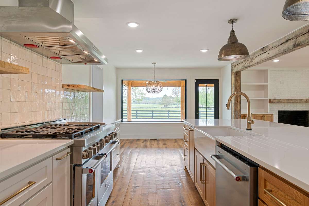 Panoramic views from you kitchen
