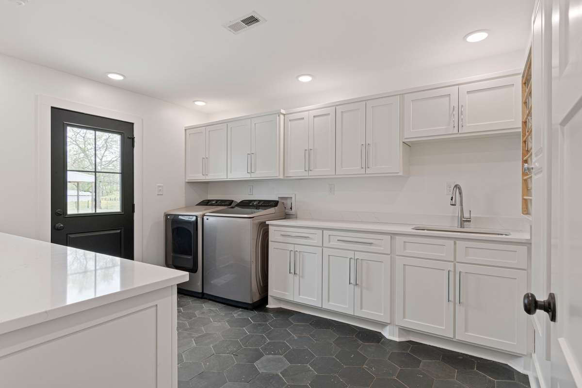 A good farm would not be complete without a laundry room capable of handling life on the farm.