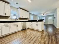 Open concept for easy entertaining!