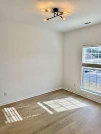 Freshly painted Third Bedroom