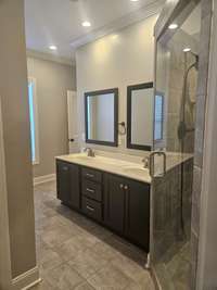 Another view of this luxurious bathroom.