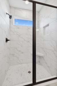 Downstairs Walk-In Shower