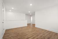 Loft with upgraded Revwood flooring