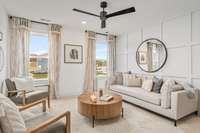 Photos of a Winchester Floorplan in another one of our communities.