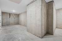 Photos from another Lockwood - Lot 181 just got drywalled.  Storage in basement