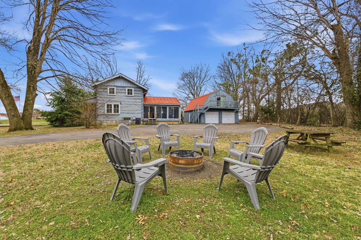 Over 1 acre lot situated at the end of the street! Enjoy!