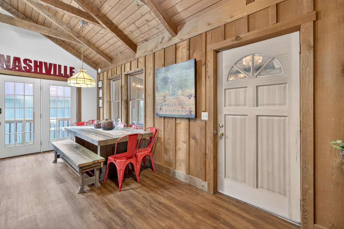 Door to 3 Season Enclosed Patio