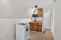 Over the Garage kitchen area