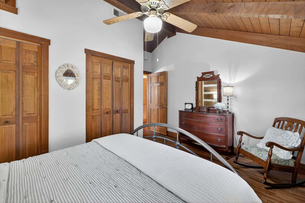 Bedroom 3 has 2 large closets with Built in Closet Systems
