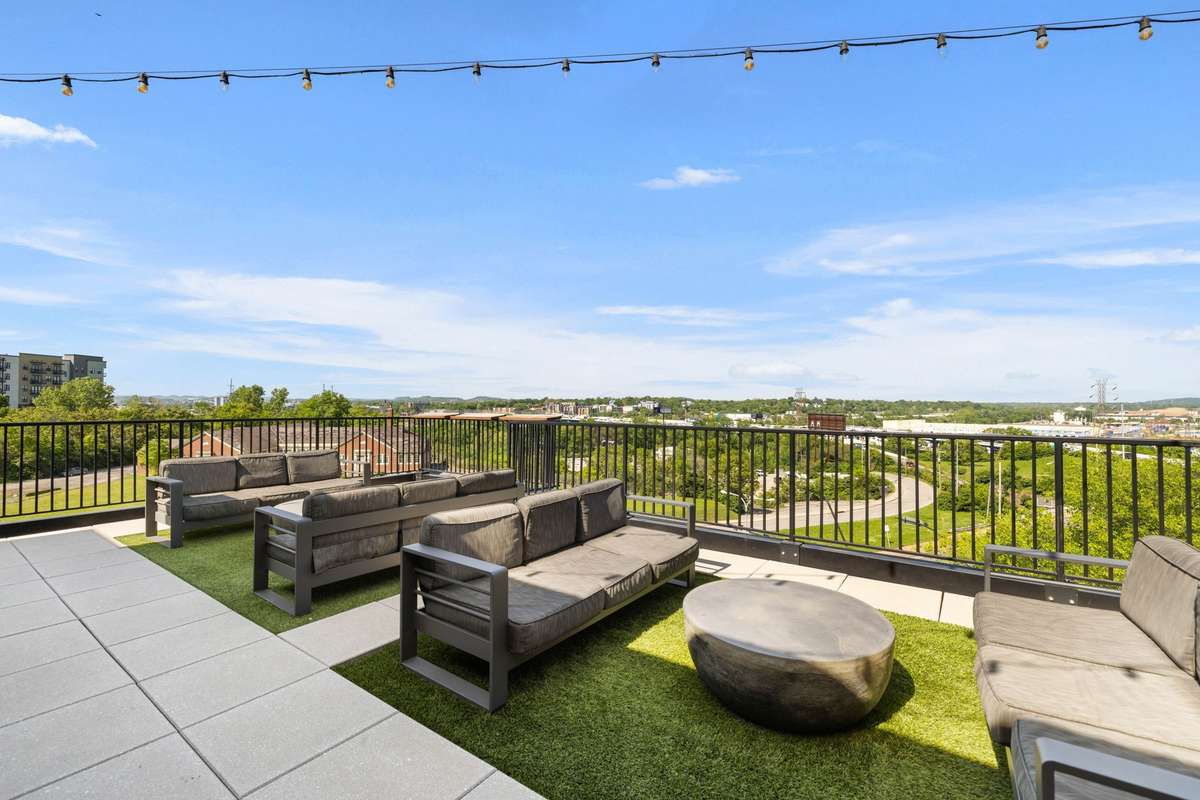 View from roof top lounge