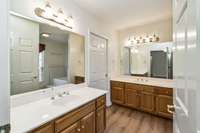 Owners Suite Separate Vanities