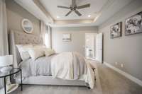 MODEL HOME PICTURED WITH SIMILAR FINISHES