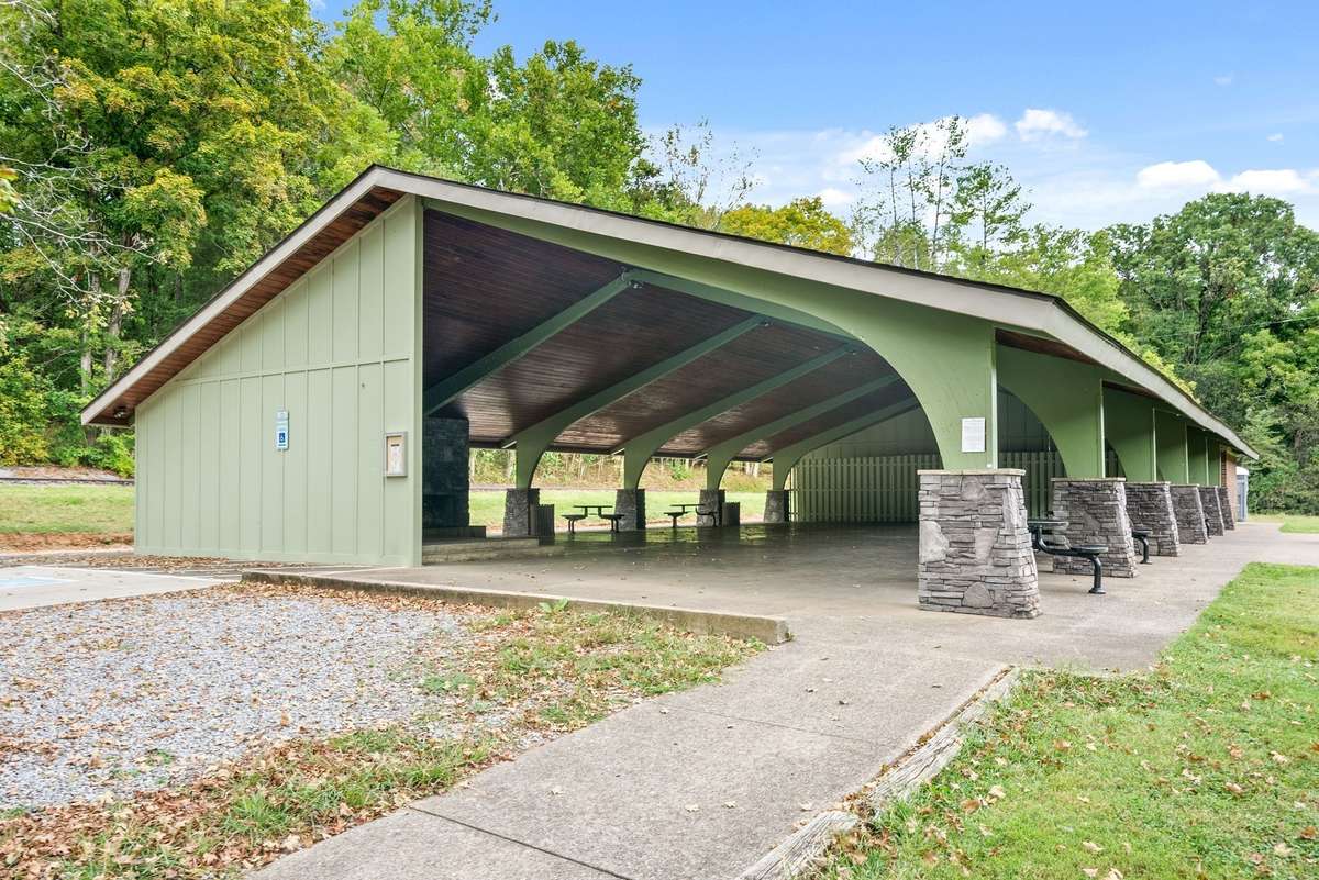 Large picnic pavillion
