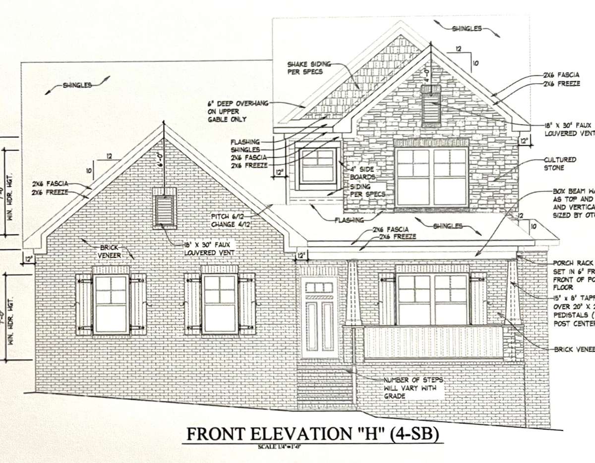 Wonderful plan under construction with side entry garage / Framed with windows 11/12/25