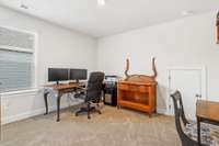 Bedroom 4 has an extra-large closet and access to attic storage
