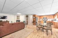 Living room flows into the kitchen and dinning area.  715 Pine Ridge Rd Lexington TN 38351