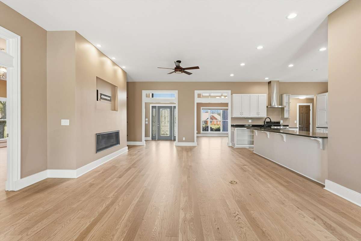 Living/Kitchen/Dining | Open Floorplan