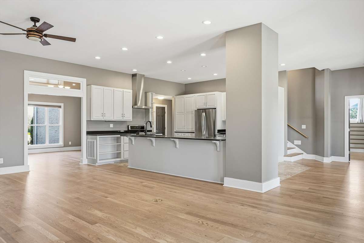 Living/Kitchen/Dining | Open Floorplan