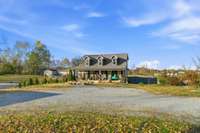 Ample parking out front.