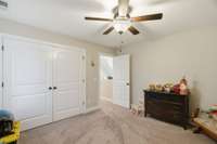 A huge closet for storage.