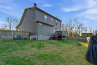 Lots of room to toss a football or baseball in private.