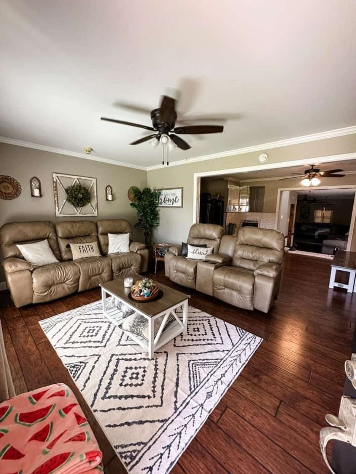 Living room #1 as you enter the home from the front door!!