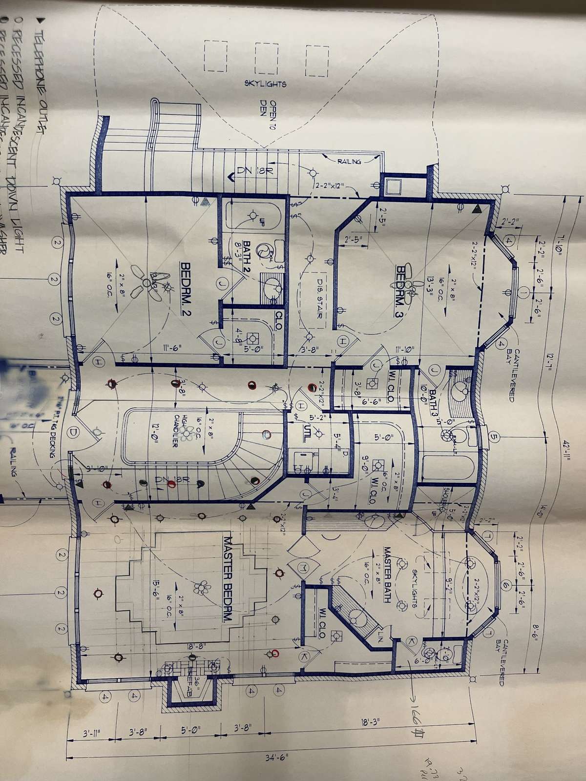 Second level floor plan...1,558 sf