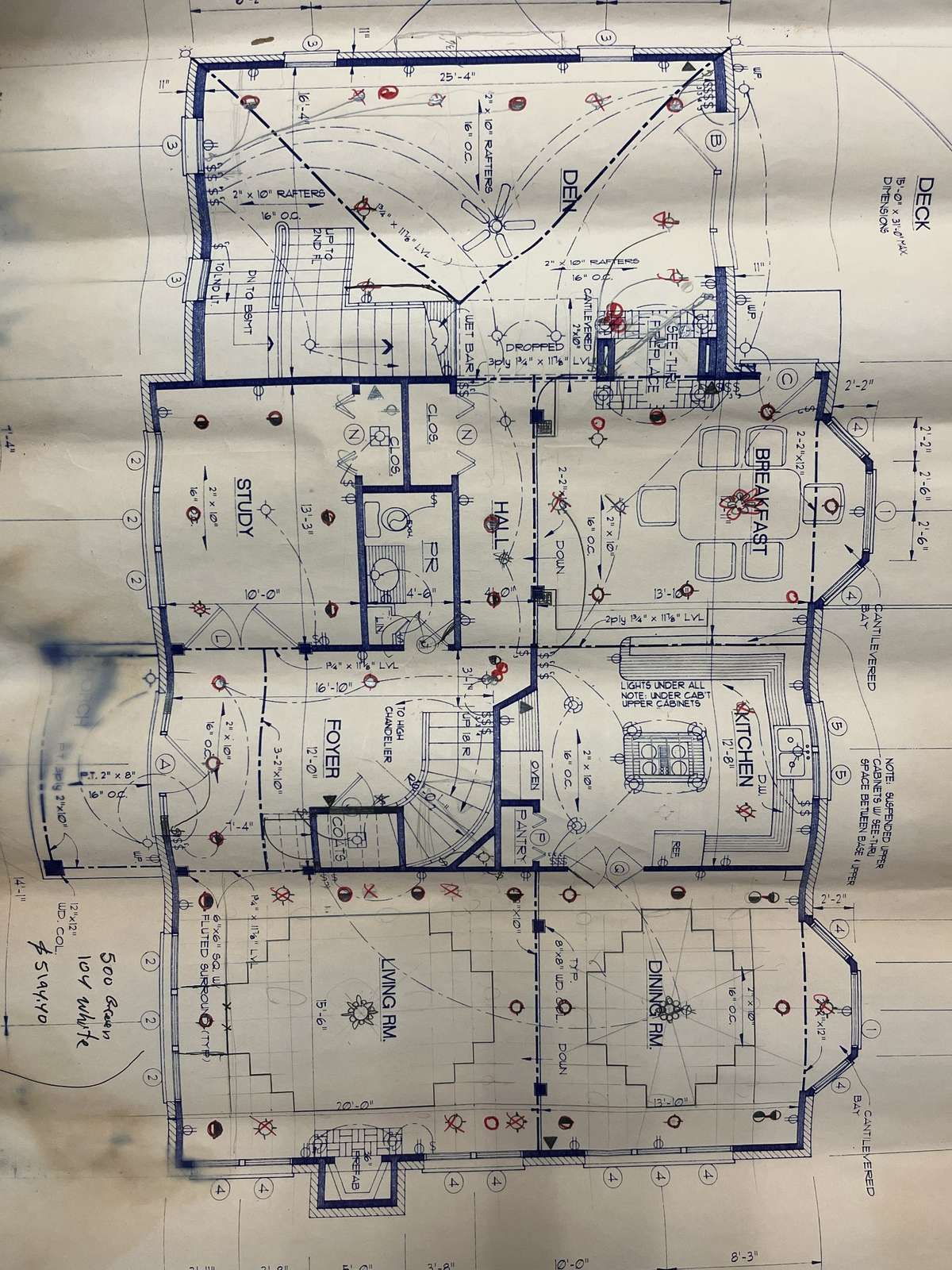 Main level floor plan...2,010 sf